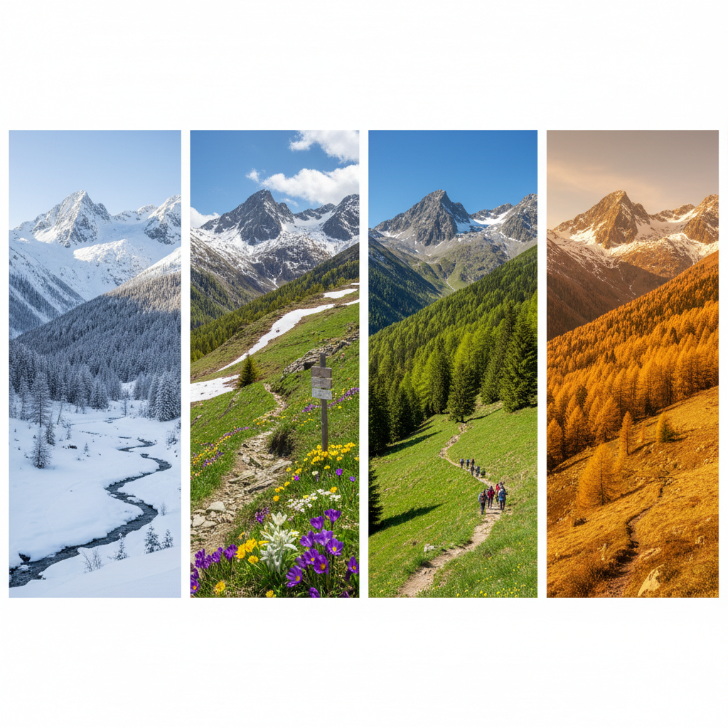 Valloire au fil des saisons : paysages, météo et moments forts